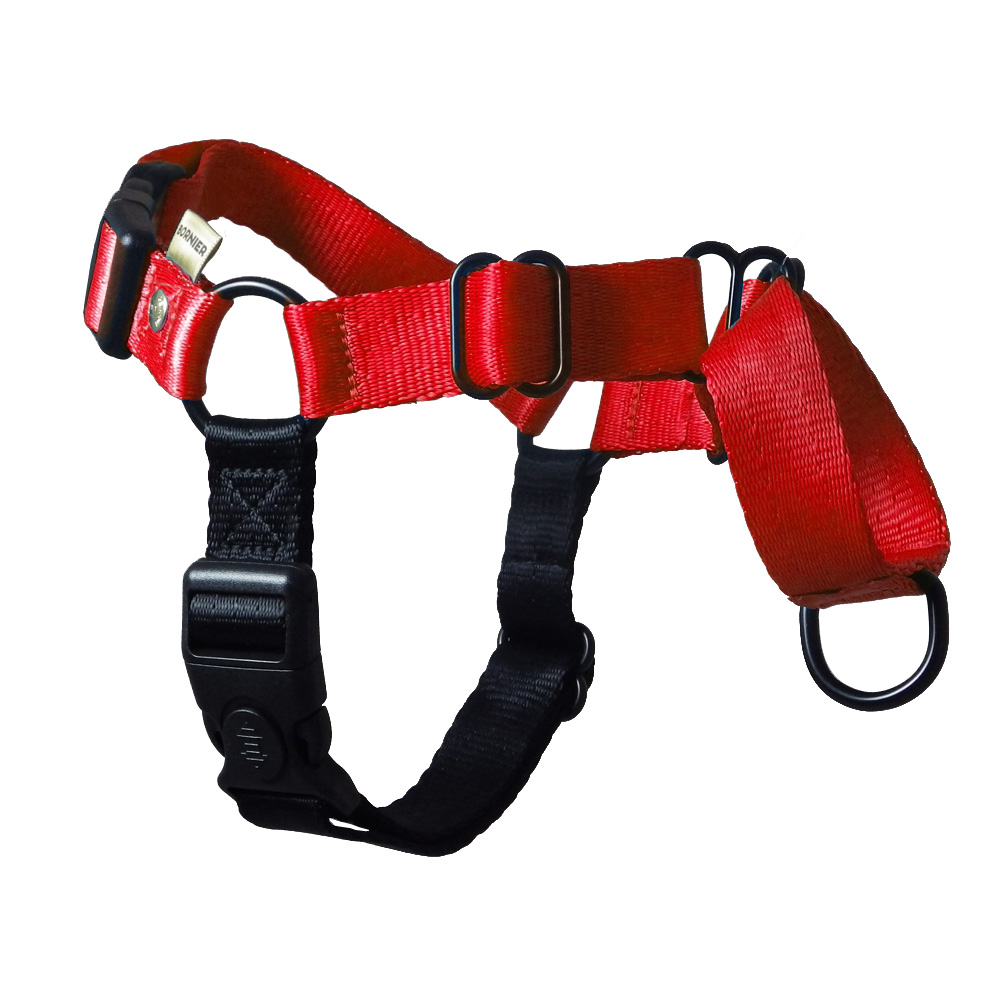 BORNIER No Pull & No Choke, Smooth, Adjustable & Heavy Duty Dog Walking Harness (Harness Only, Leash Not Include)