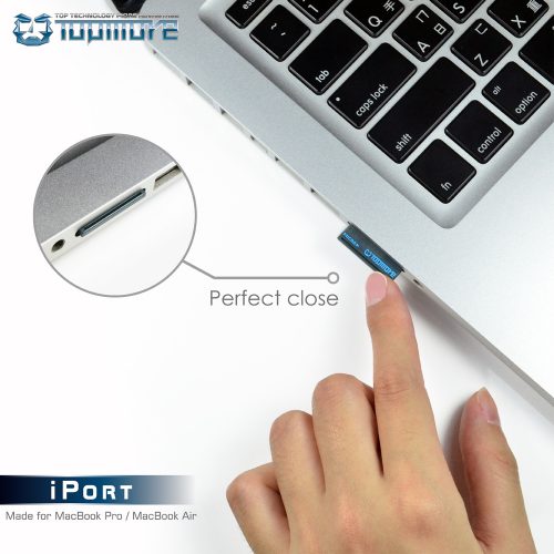 TOPMORE iport MacBook microSD Memory Card Adapter Converter Connector 3 PACK for Mac =Made In Taiwan=