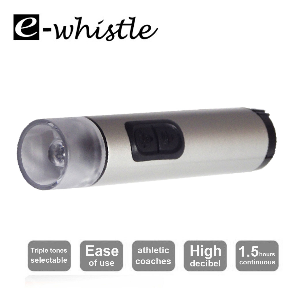 e-whistle 2-in-1 Electronic Whistle & Flashlight (Poseidon) For Hiking Camping Outdoors Survival Emergency 130 DECIBELS LOUD!