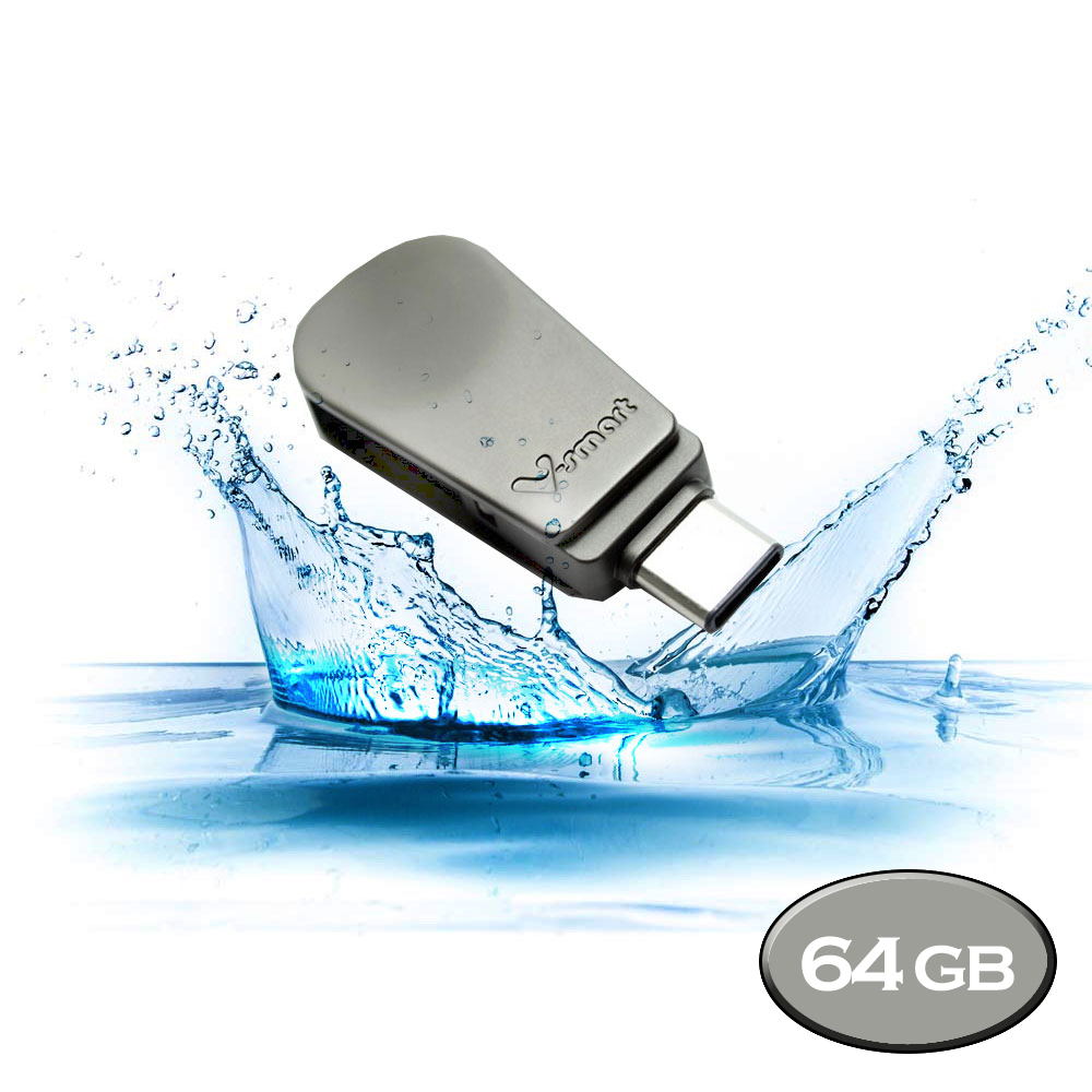 V-smart TC-301 USB 3.0 Type C Flash Drive | 3 In 1 USB 3.0, USB C, Micro USB | High Speed OTG Flash Drive