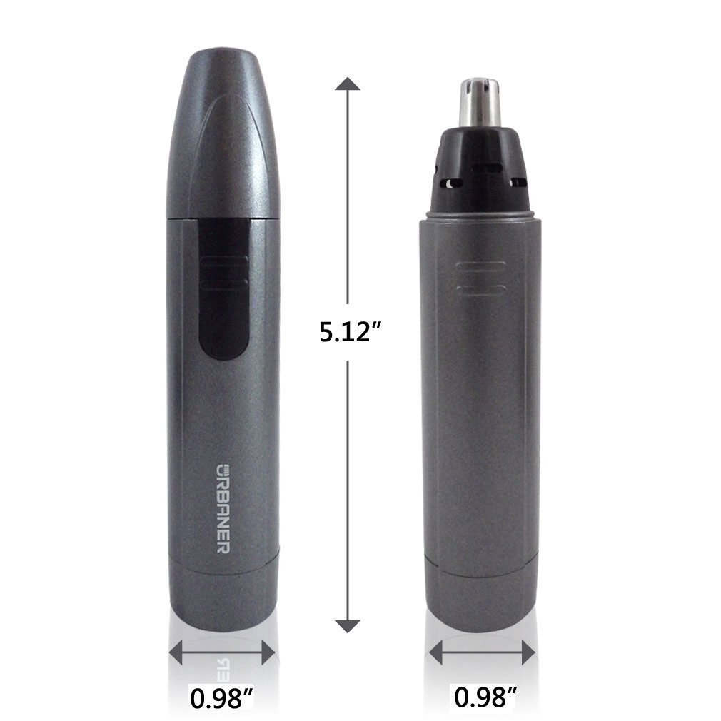 URBANER MB-041 Nose Hair Trimmer, Works Wet / Dry ★Made in Taiwan★