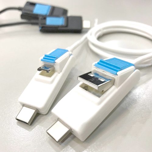 V-Smart LM04 3.3ft 4 in 1 Type C Quick Charge Cable (Type-C / USB 3.0 / Micro USB)
