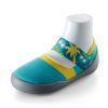 Zaport Feebee's Anti-Skid Non-Slip Patented Strap Shoe Socks | Tropical Jungle
