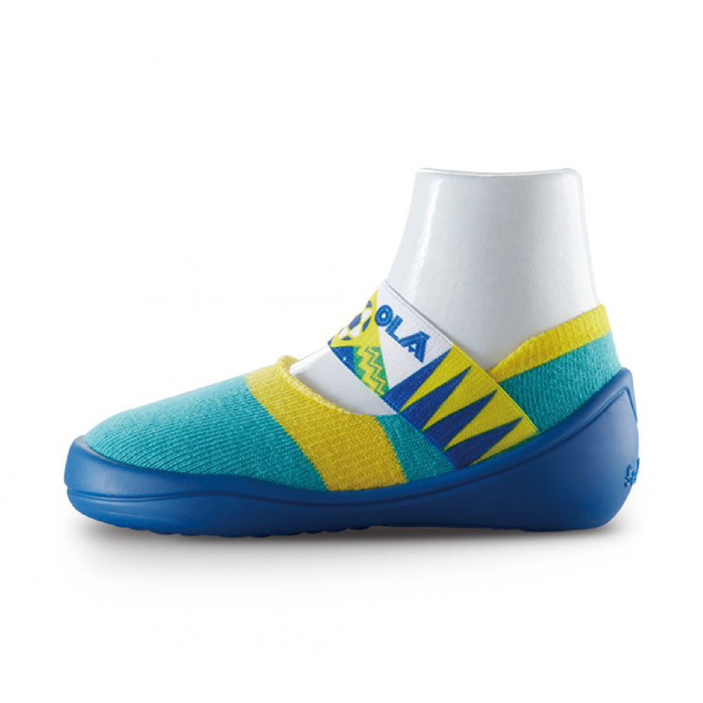 Zaport Feebee's Anti-Skid Non-Slip Patented Strap Shoe Socks | Enthusiastic Samba